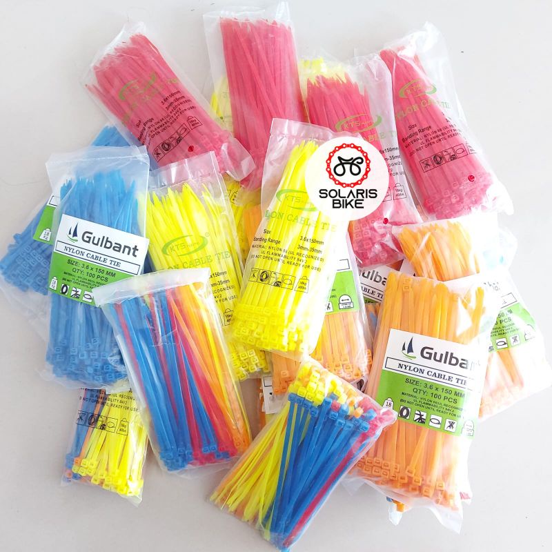 Cable Ties Kabel Tali Serut Warna