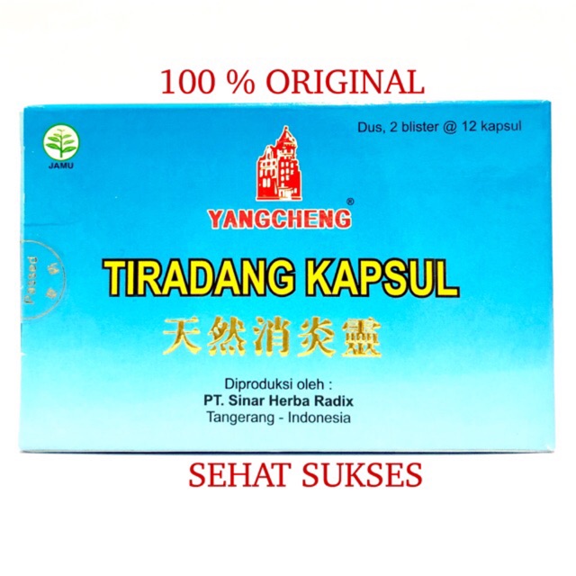 Tiradang ( Tian Ran Xiao Yan Ling ) - Obat Herbal Radang Tenggorokan &amp; Batuk