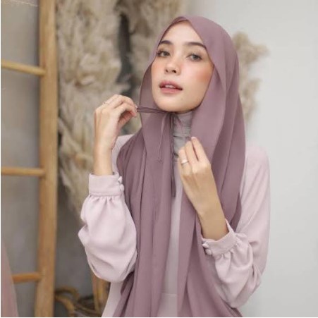 Hijab pashmina diamond premium model tali