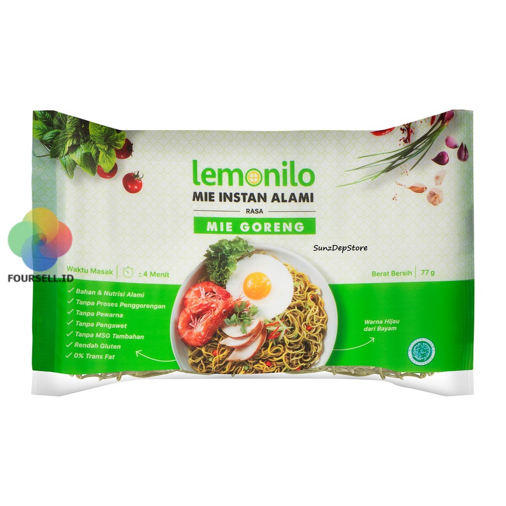 Mie Lemonilo - Mie Goreng Instant Sehat Mie Organic
