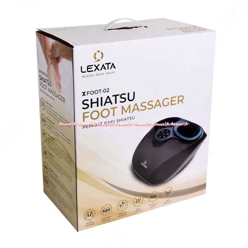 Lexata Xfoot 02 Shiatsu Foot Massager Alat Pemijat Urut Kaki Pegal Capek Lexxata Lexatta Electric