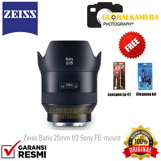 Zeiss Batis 25mm f/2 Sony FE-Mount Full-Frame lens