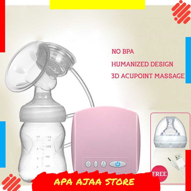 Best Seller ! Pompa ASI Elektrik Otomatis Milk Breast Pump / Pompa ASI Elektrik