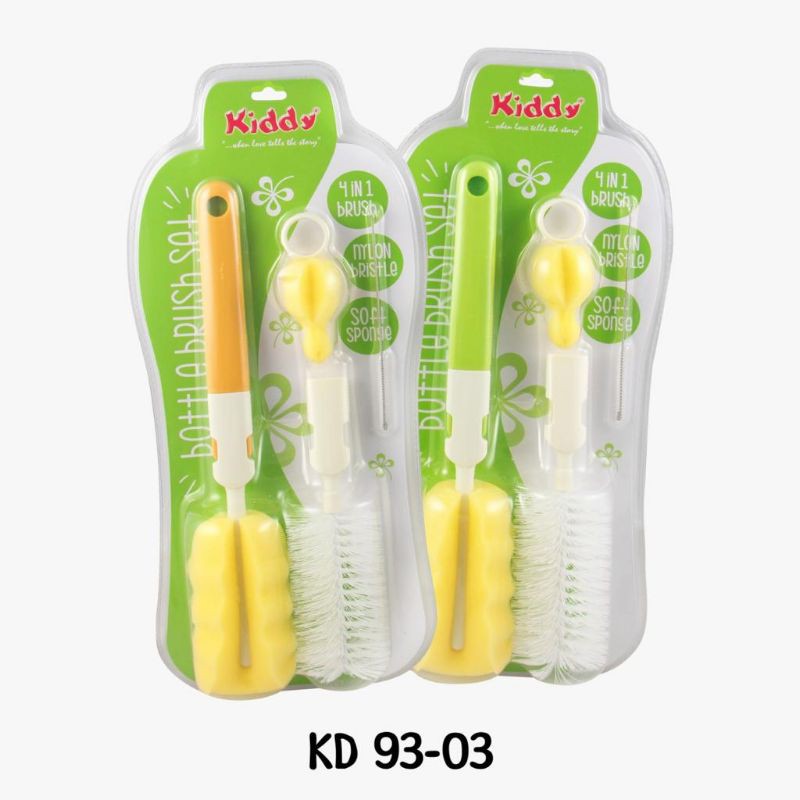 Sikat Botol 4in1 - Bottle Brush Set Kiddy