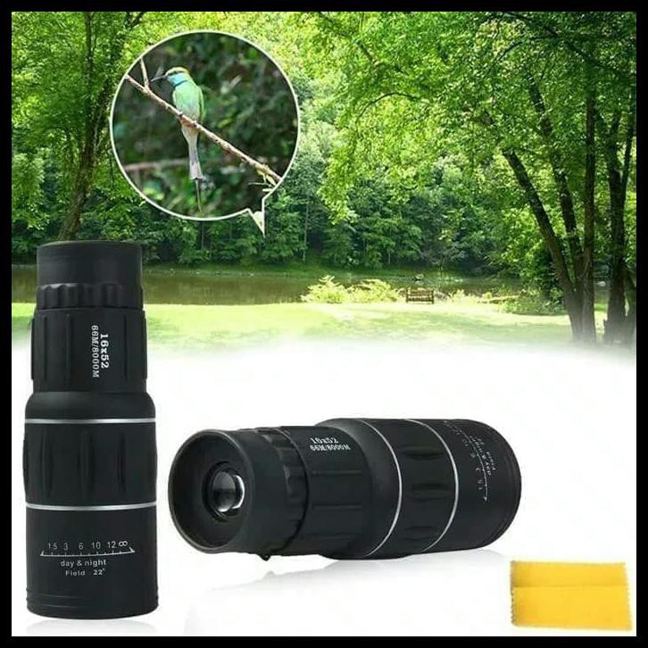 Teropong Monocular Binocular Sinag Malam Bunshell