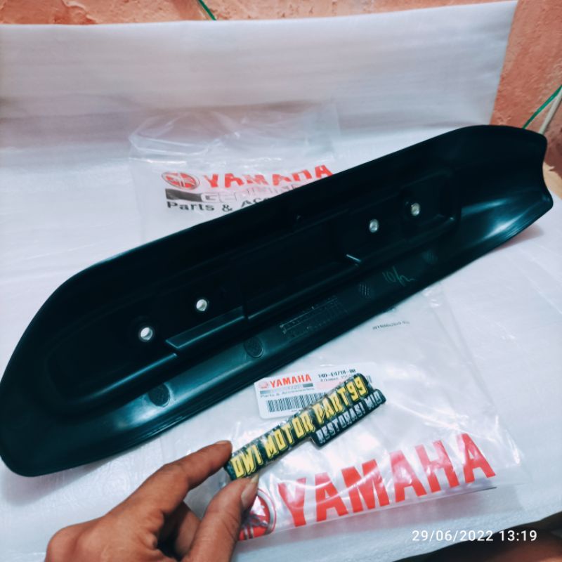 COVER PLASTIK TAMENG KNALPOT MIO SMILE SOUL ORIGINAL YAMAHA