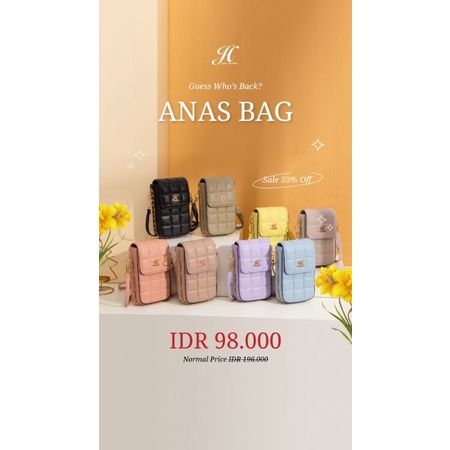 ANAS MINI BAG JIMS HONEY