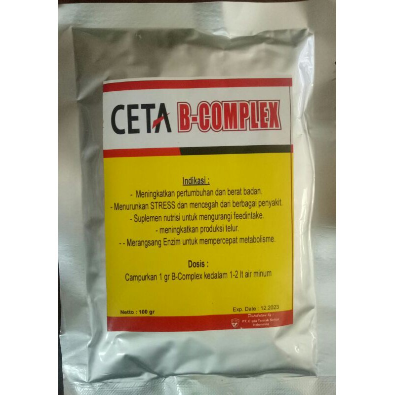 vitamin B-complek serbuk