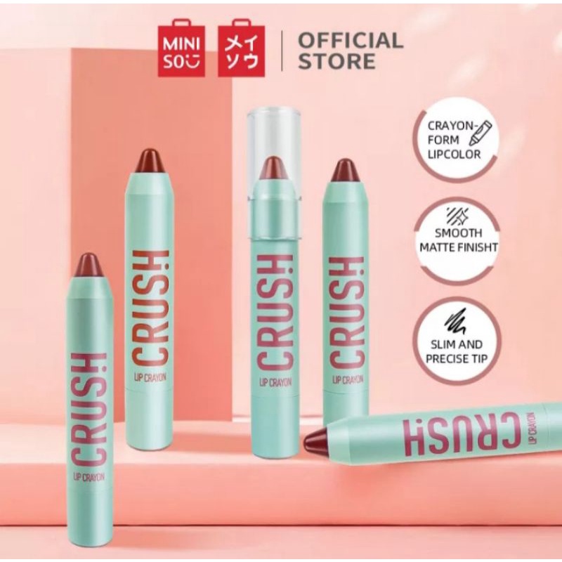Miniso Lip Cream - Lip Crush Lip Crayon