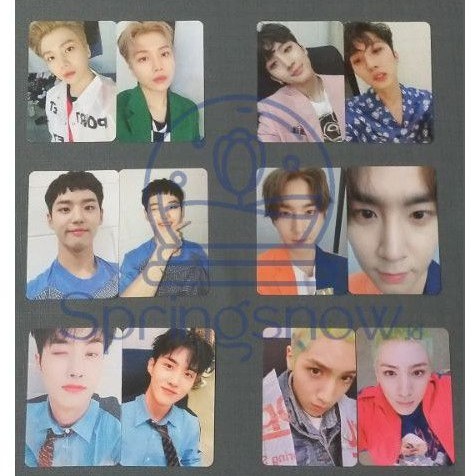 PENTAGON THUMBS UP PHOTOCARD / PC JINHO HUI HONGSEOK SHINWON YEOONE YANAN YUTO KINO WOOSEOK