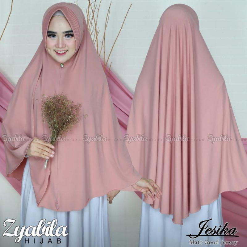 jilbab bergo jesika XXL bahan good jersey