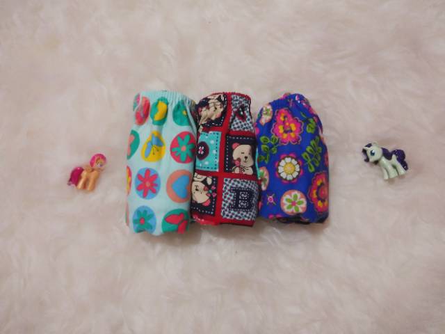 Celana dalam anak perempuan motif campur isi 3 pcs