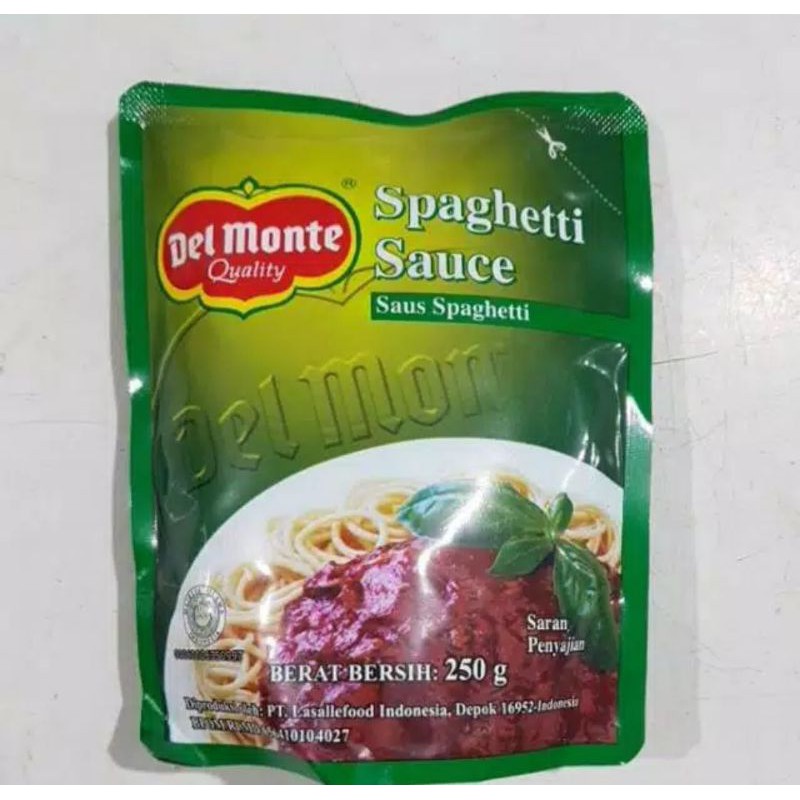 

Delmonte Spaghetti saus 250gr