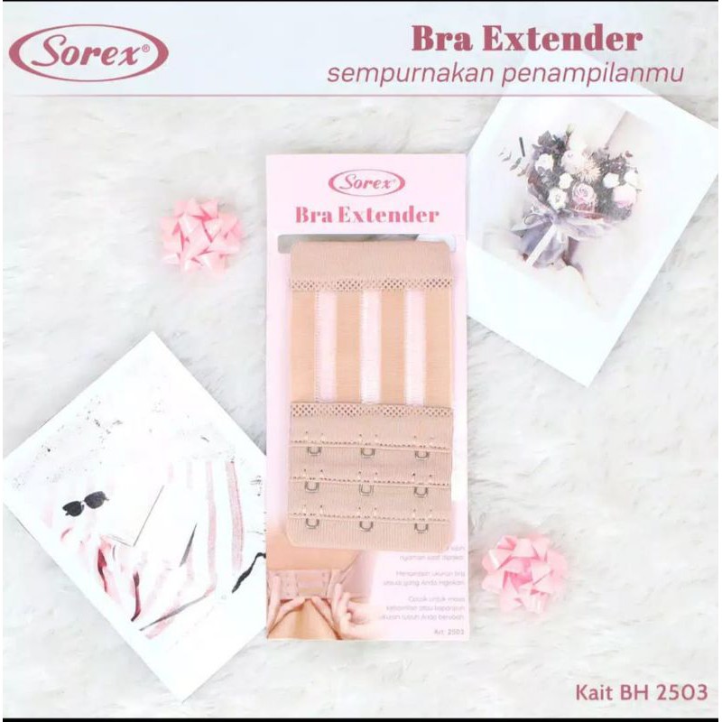 SOREX BRA EXTENDER KODE 2501/2502/2503(KAIT sambung)