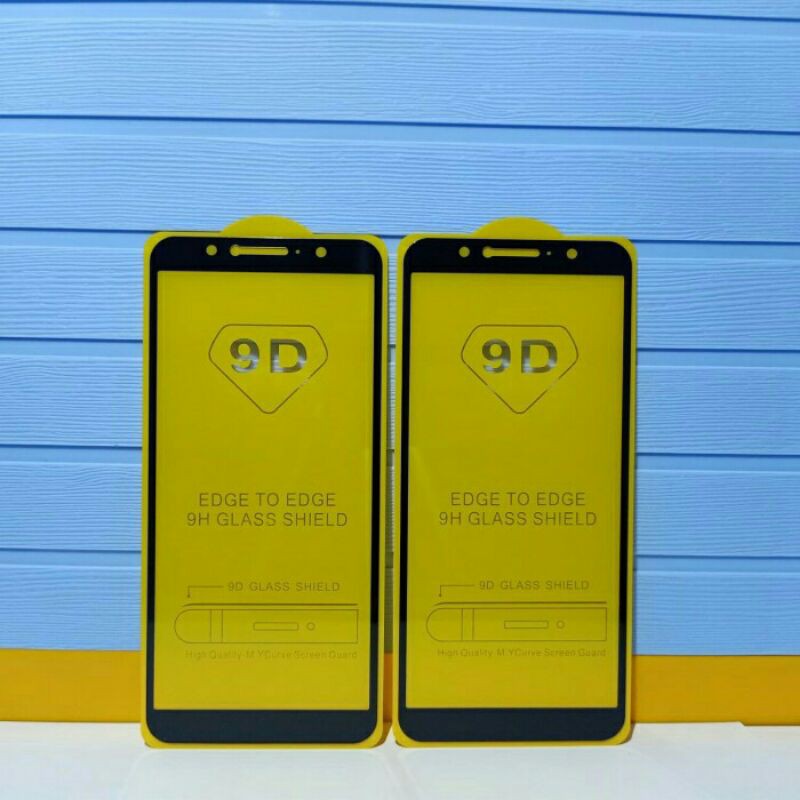 TEMPERED GLASS WARNA ASUS ZENFON  MAX PRO M1/M2 LAYAR FULL COVER