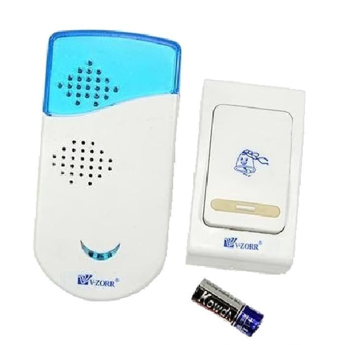 Bel Pintu Rumah Bel Tanpa Kabel Wireless Door Bell Remote 100M