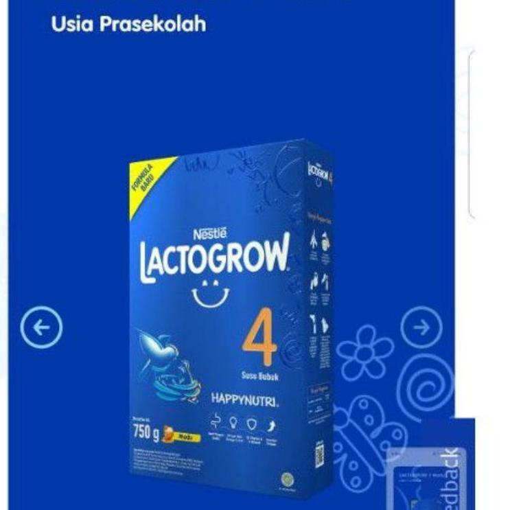 

Cuci Gudang--LACTOGROW 4 750 GRAM PROMO