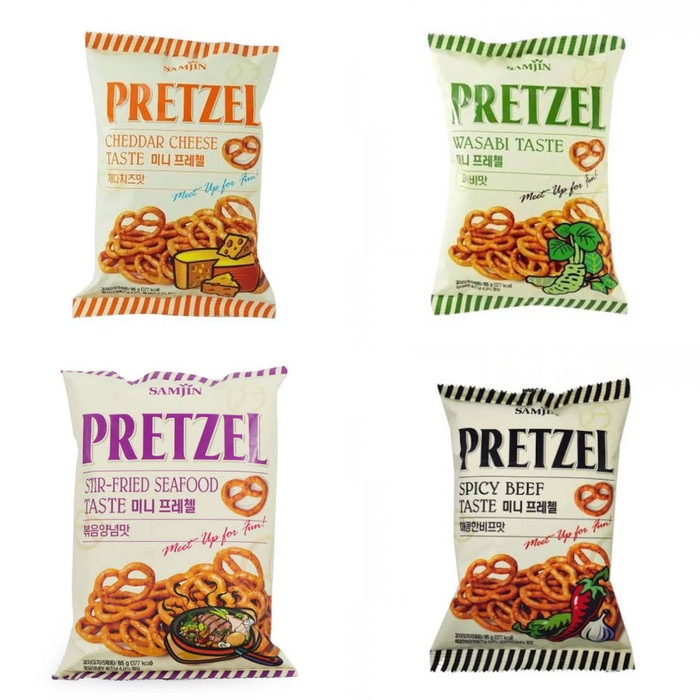 

INSTANT-CAMILAN- SAMJIN PRETZEL KOREA 85 GRAM - SPICY BEEF -CAMILAN-INSTANT.