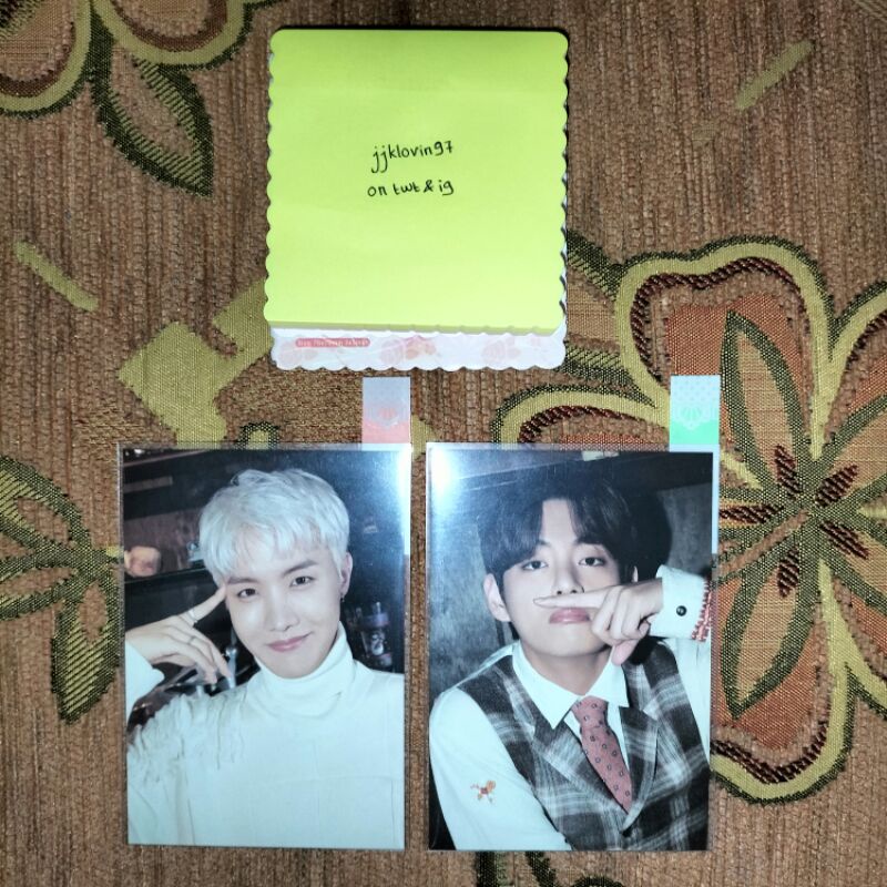 [WANT TO SELL] PHOTOCARD PC JHOPE HOSEOK V TAEHYUNG CARDIGAN LITTLE WISHES -- Baca Deskripsi