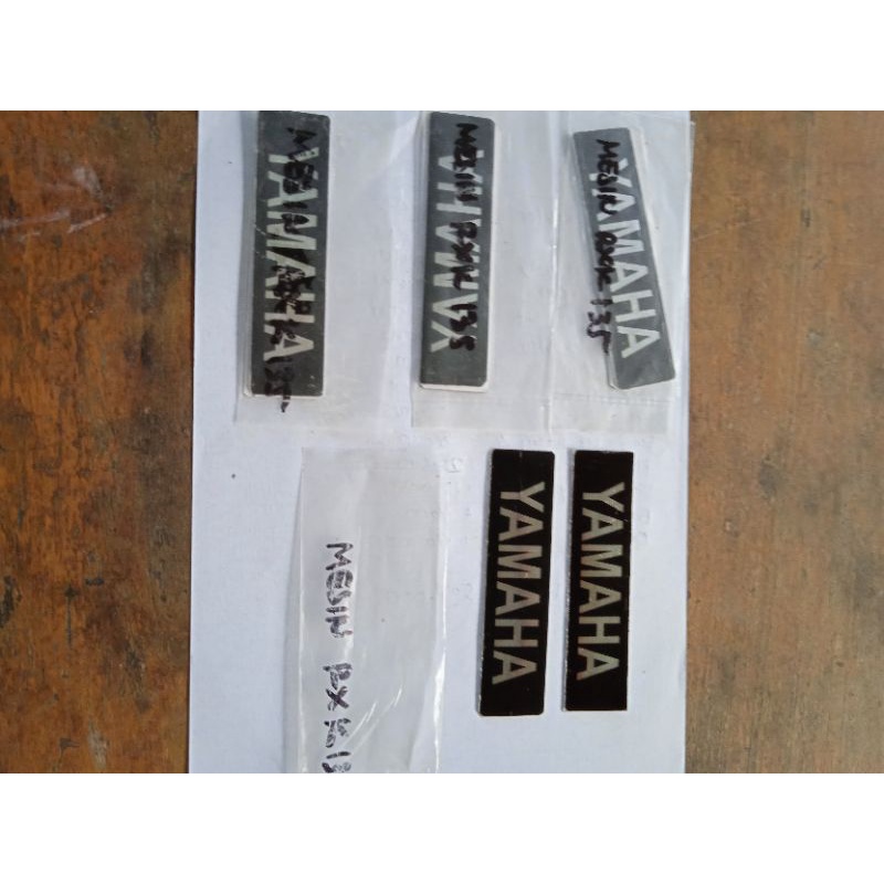emblem kalter kanan kiri rx K 125 135