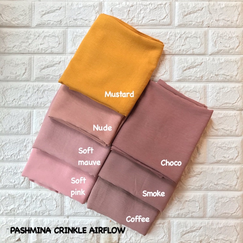 PASHMINA CRINKLE AIRFLOW / PASMINA KUSUT MURAH