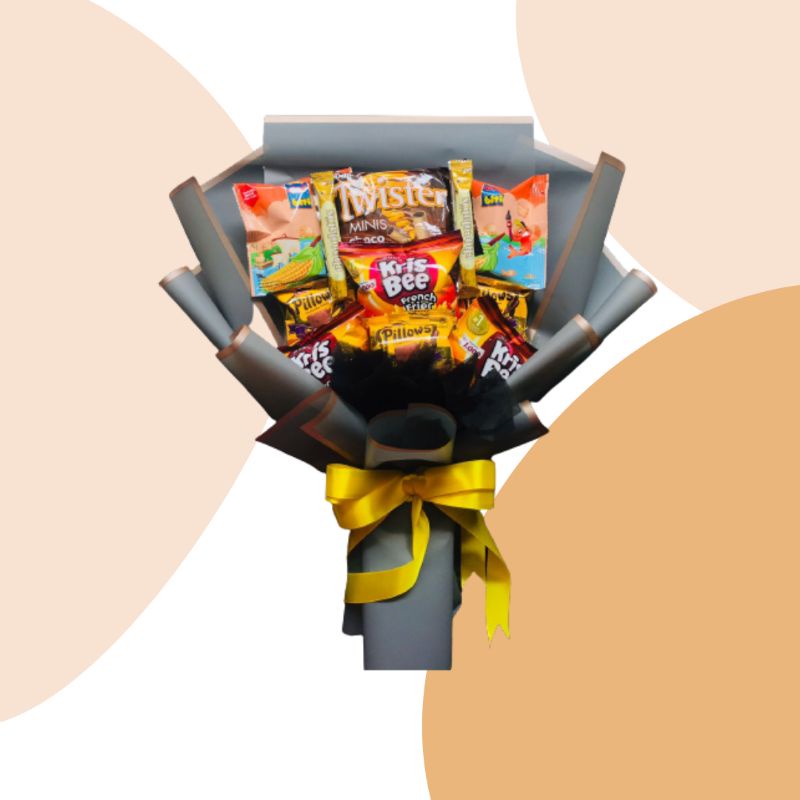 

Buket/kado/buket snack/hadiah murah