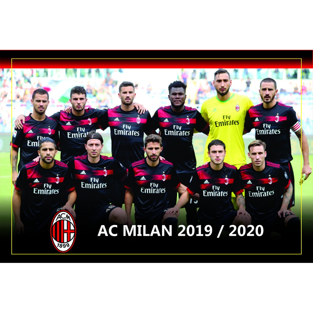 

POSTER UKURAN A3+ GAMBAR MILAN TEAM 2020 BAHAN ART PAPER 310GR TAJAM,TIDAK PECAH,AWET DIGITAL