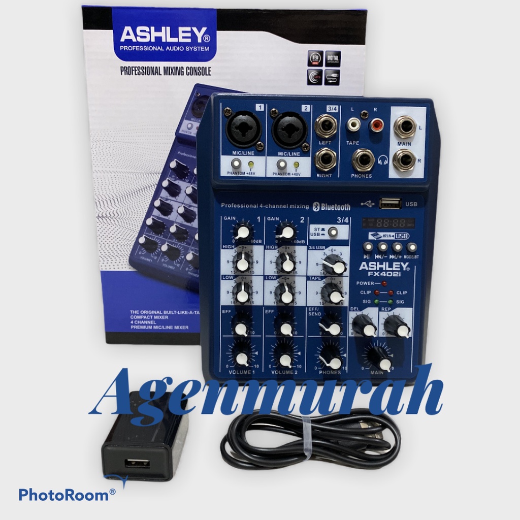 Mixer Ashley 4 Channel FX402i Baru