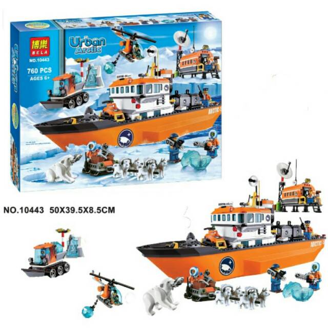 Lego city urban artic bela 10443
