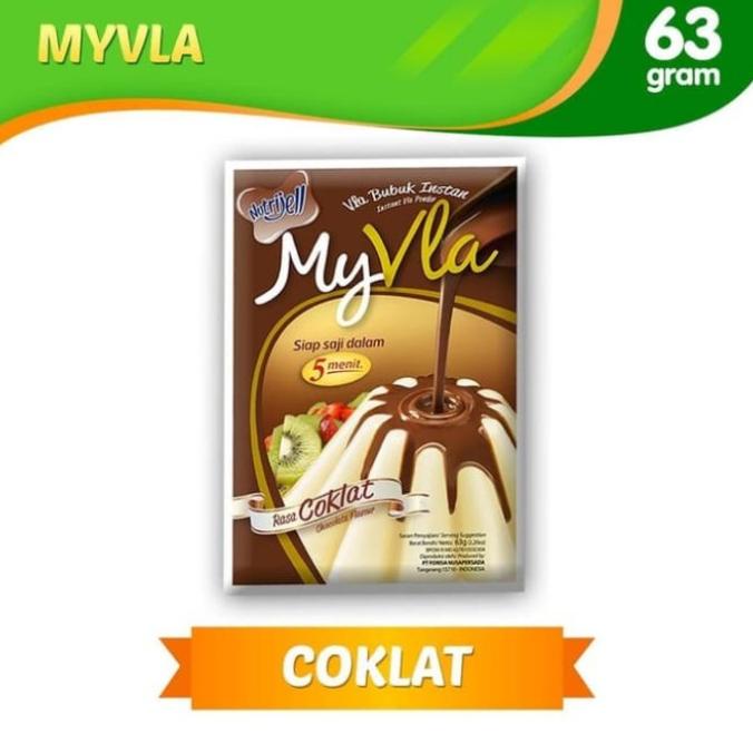 

Nutrijel Nutrijell MyVla My Vla Coklat 63gram 63 gram SPECIAL Kode 1020