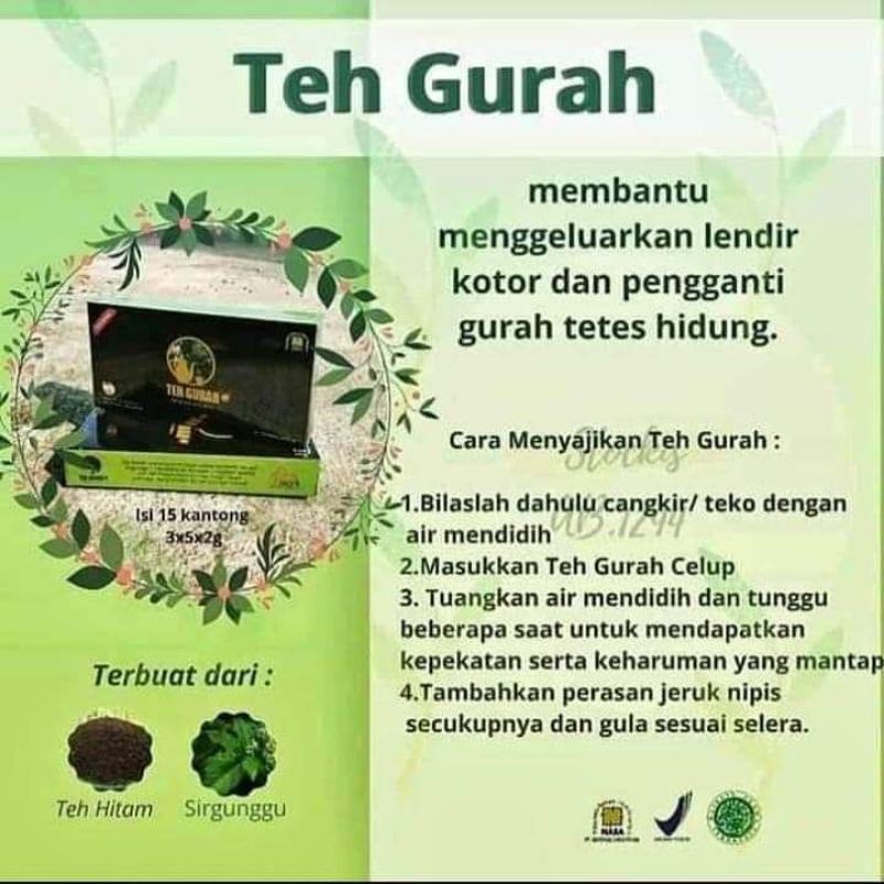 teh gurah nasa/gurah alami