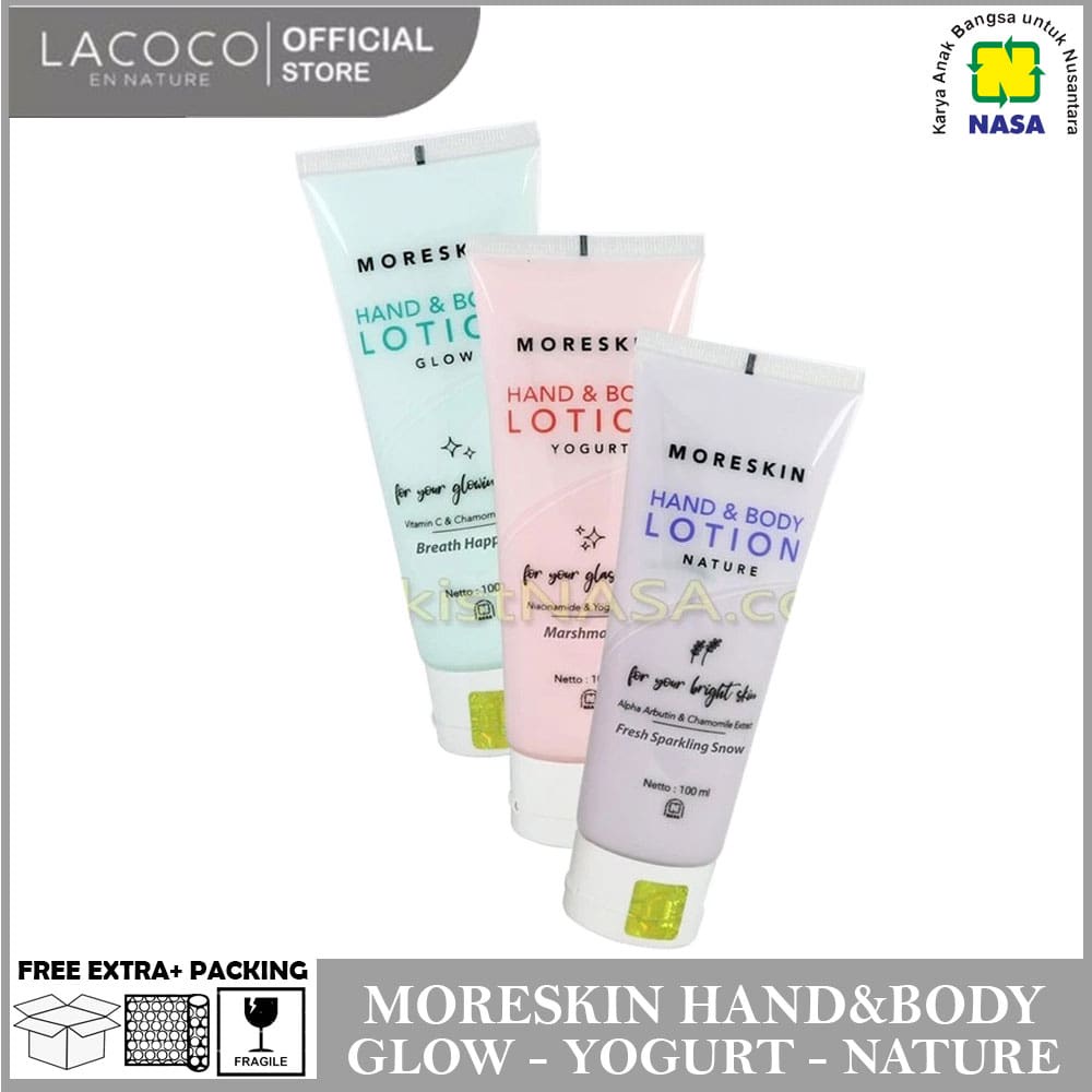 HAND BODY PEMUTIH BPOM - MORESKIN HAND BODY LOTION - BODY LOTION - HAND BODY OIL - BODY LOTION PEMUT