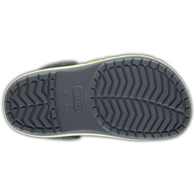 Sandal Crocs Baya Clog Kids / Sandal Anak / Sandal Anti Licin / Baya Clog - Gray - 205100-025