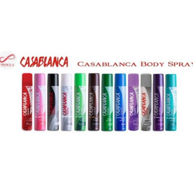 CASABLANCA Perfume Body Spray (KHUSUS PULAU JAWA SAJA)