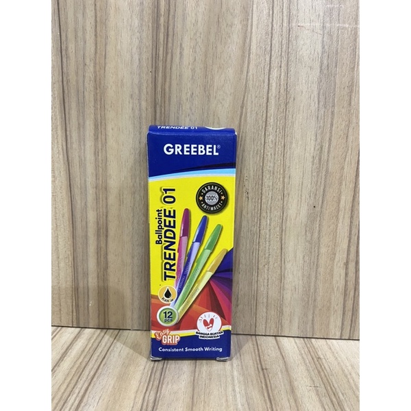 

Greebel Trendee/ Pulpen Greebel/ Pulpen ulir/Pulpen Murah/ATK Murah