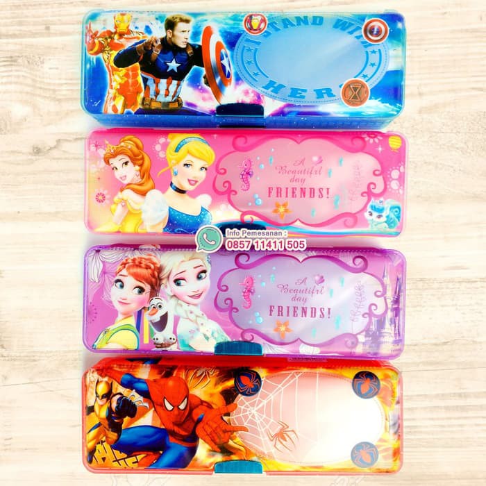 

Tempat Kotak Pensil Anak Spiderman Exclusive Colour Blue - Avenger