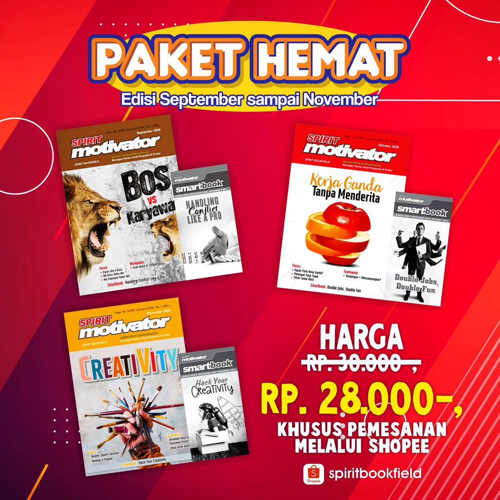 Paket Hemat Renungan Motivator Edisi Sep-Nov 2020