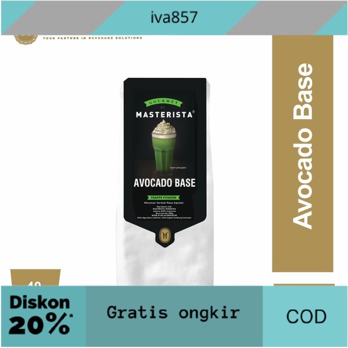 

PROMO Bubuk Minuman Avocado Base 800 gr GRATIS ONGKIR