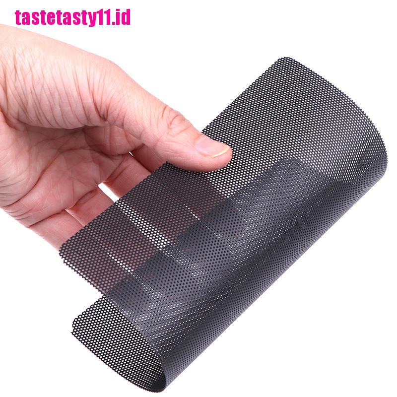 (TTID) 5pcs / Set Filter Mesh PVC Anti Debu Ukuran 14cm Untuk Kipas Pendingin Komputer PC