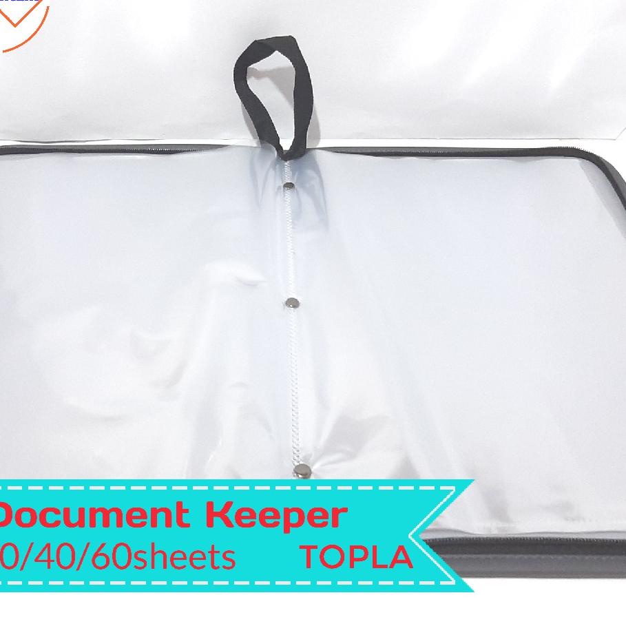 

Terbaik! Map Document Keeper F4 Folio TOPLA ン