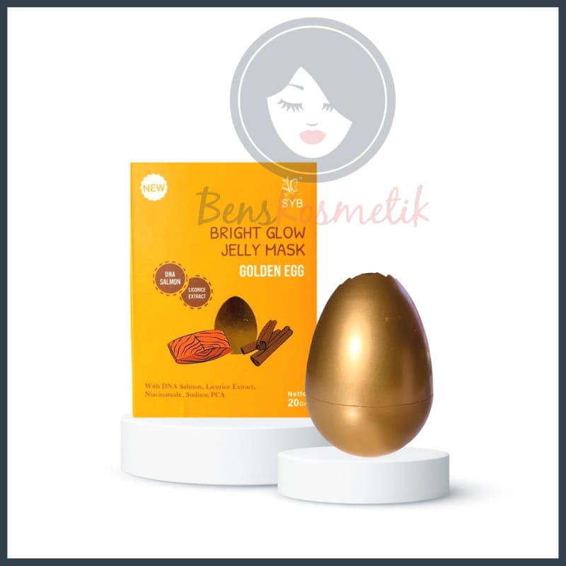 NEW SYB BRIGHT GLOW JELLY MASK GOLDEN EGG