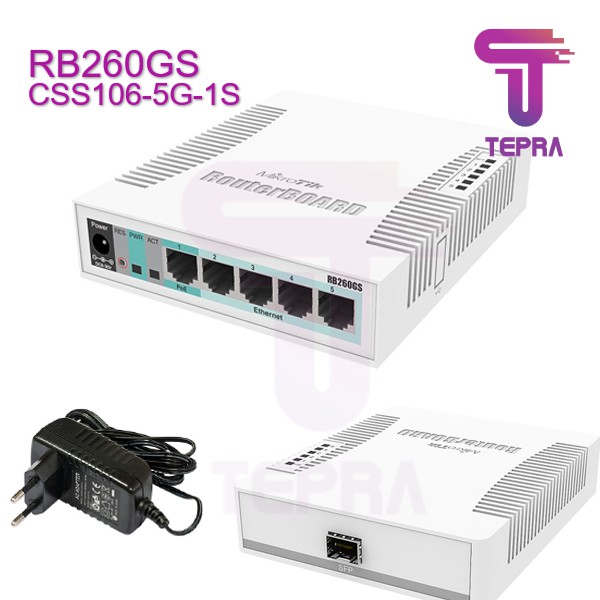 MikroTik RB260GS CSS106-5G-1S