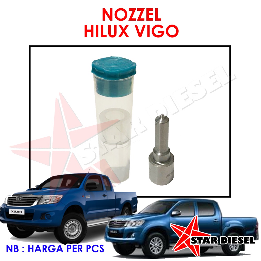 NOZZLE INJECTOR HILUX VIGO DLLA155P1062 NOZZEL HILUX 3.0