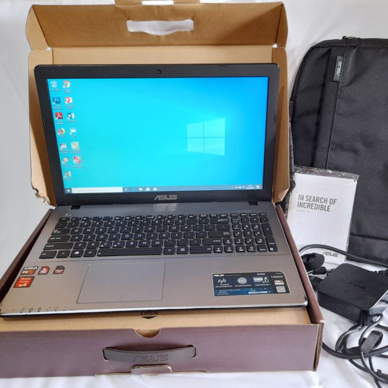 ASUS X550ZE AMD FX-7600P Ram8GB HDD1TB 15" Second