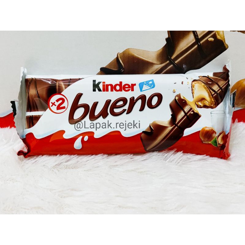 Kinder Bueno Import Malaysia With Milk and Hazelnuts 43gram