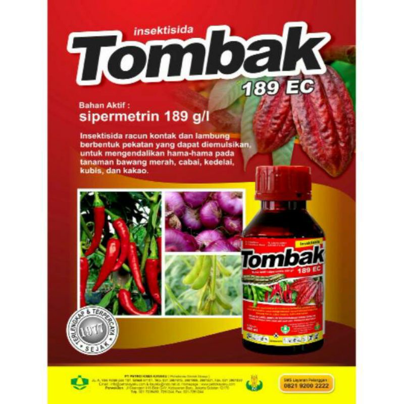 INSEKTISIDA TOMBAK 189 EC SIPERMETRIN 400ML