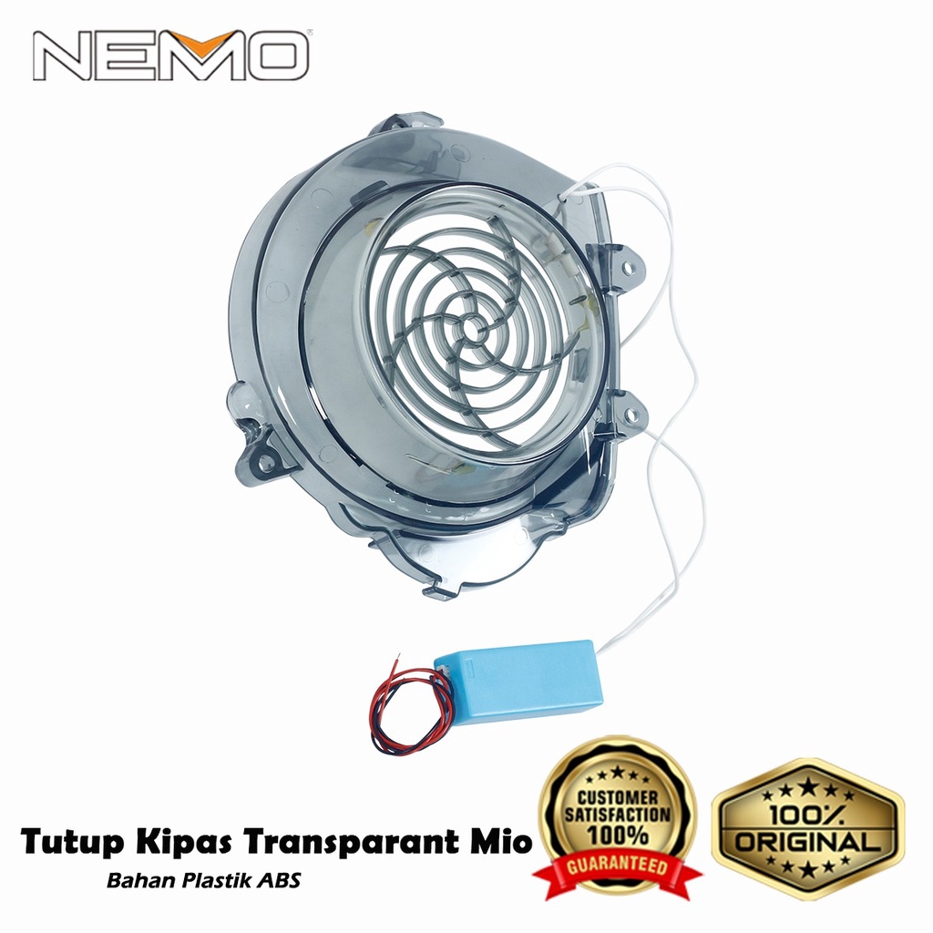 Nemo Tutup Kipas Transparant plus Lampu Led Honda Yamaha - Beat