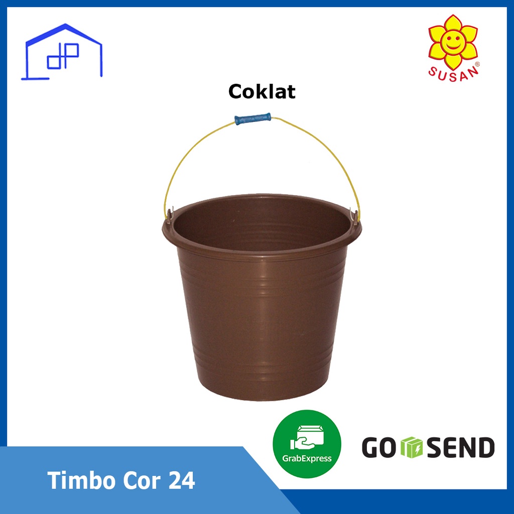 Timbo 15L - Timba Air 15 Liter - Ember Plastik - Timba Serbaguna - Timba Cor 24