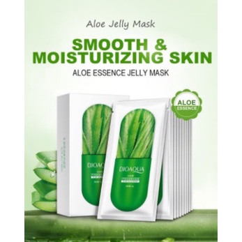 Masker Wajah Alami Jelly Mask Blueberry, Aloevera, Cherry LS