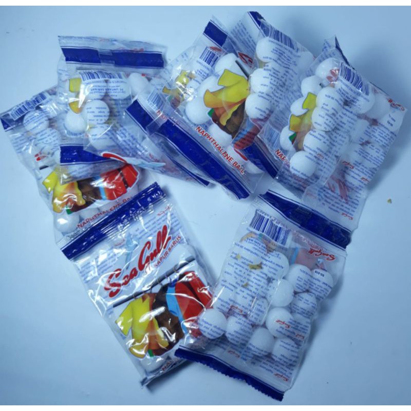 12pcs KAPUR BARUS SEA GULL KAMPER KEMASAN RENCENG GROSIR